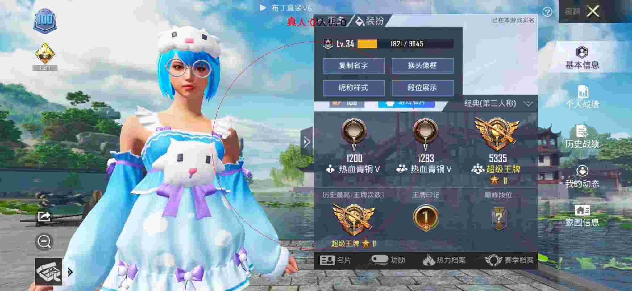和平精英布丁直装透视 - 和平精英挂件图片辅助预览图